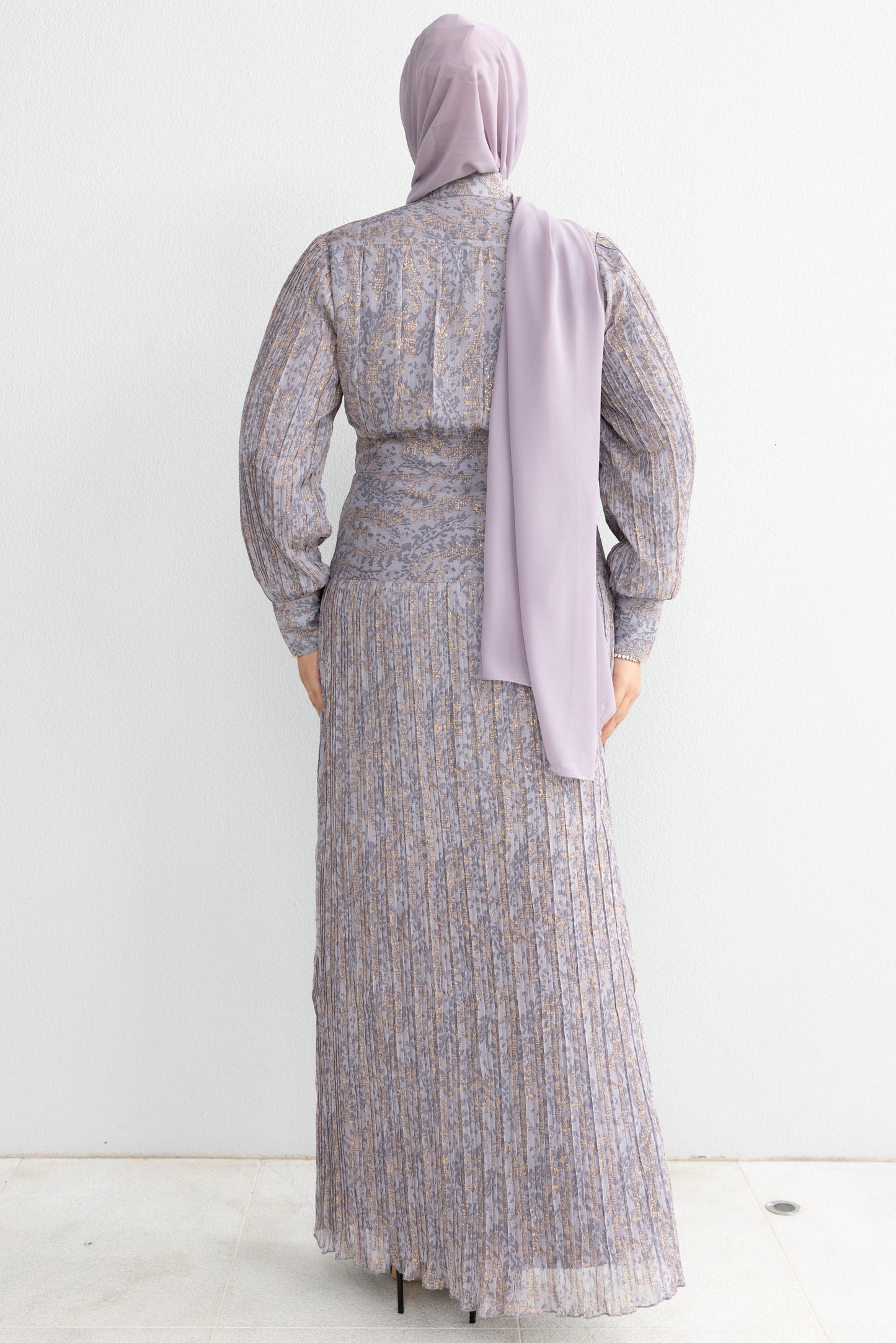 Zarah Soft Pleated Banded Dress