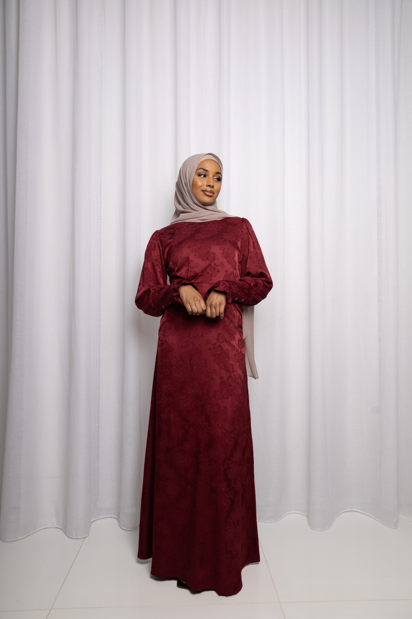 Soraya Paisley Wide Cuff Dress