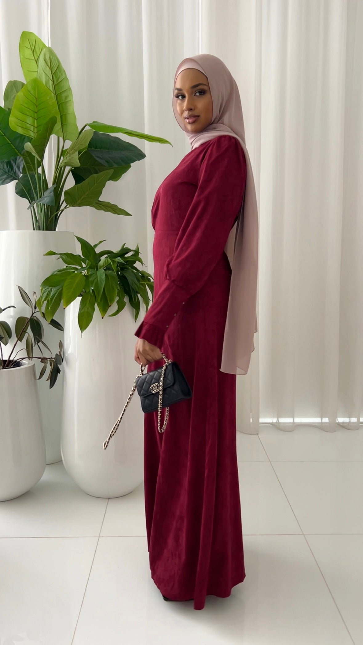 Soraya Paisley Wide Cuff Dress