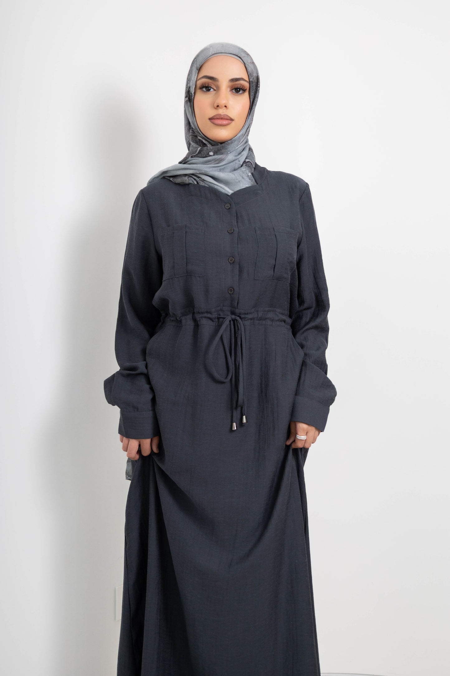 Yasmin Drawstring Linen Blend (W25)