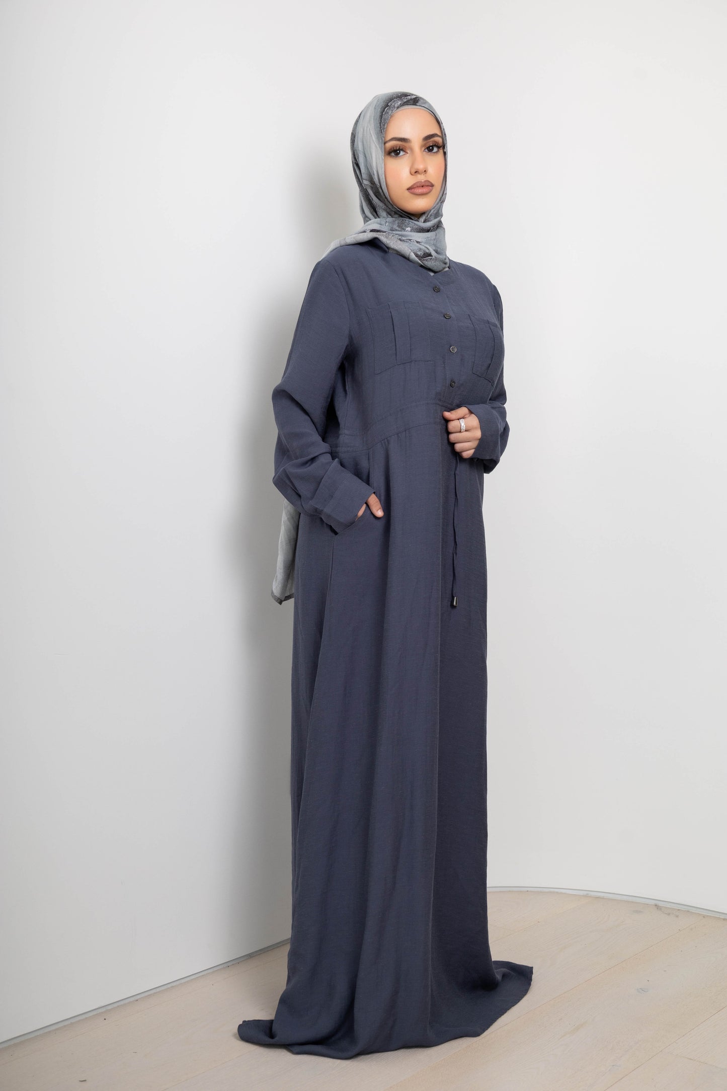 Yasmin Drawstring Linen Blend (W25)