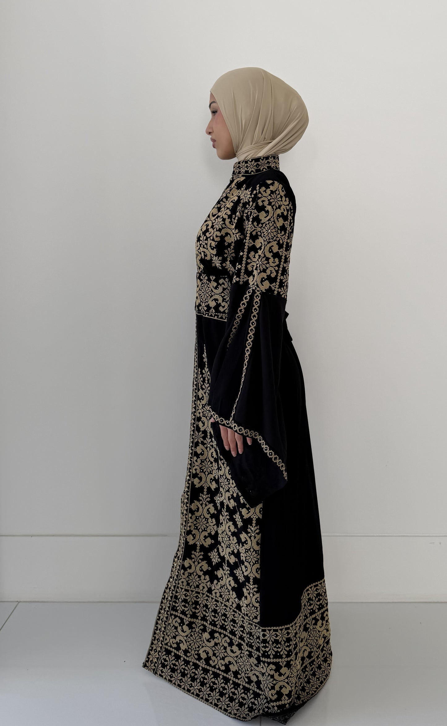Palestinian Embroidered Abaya