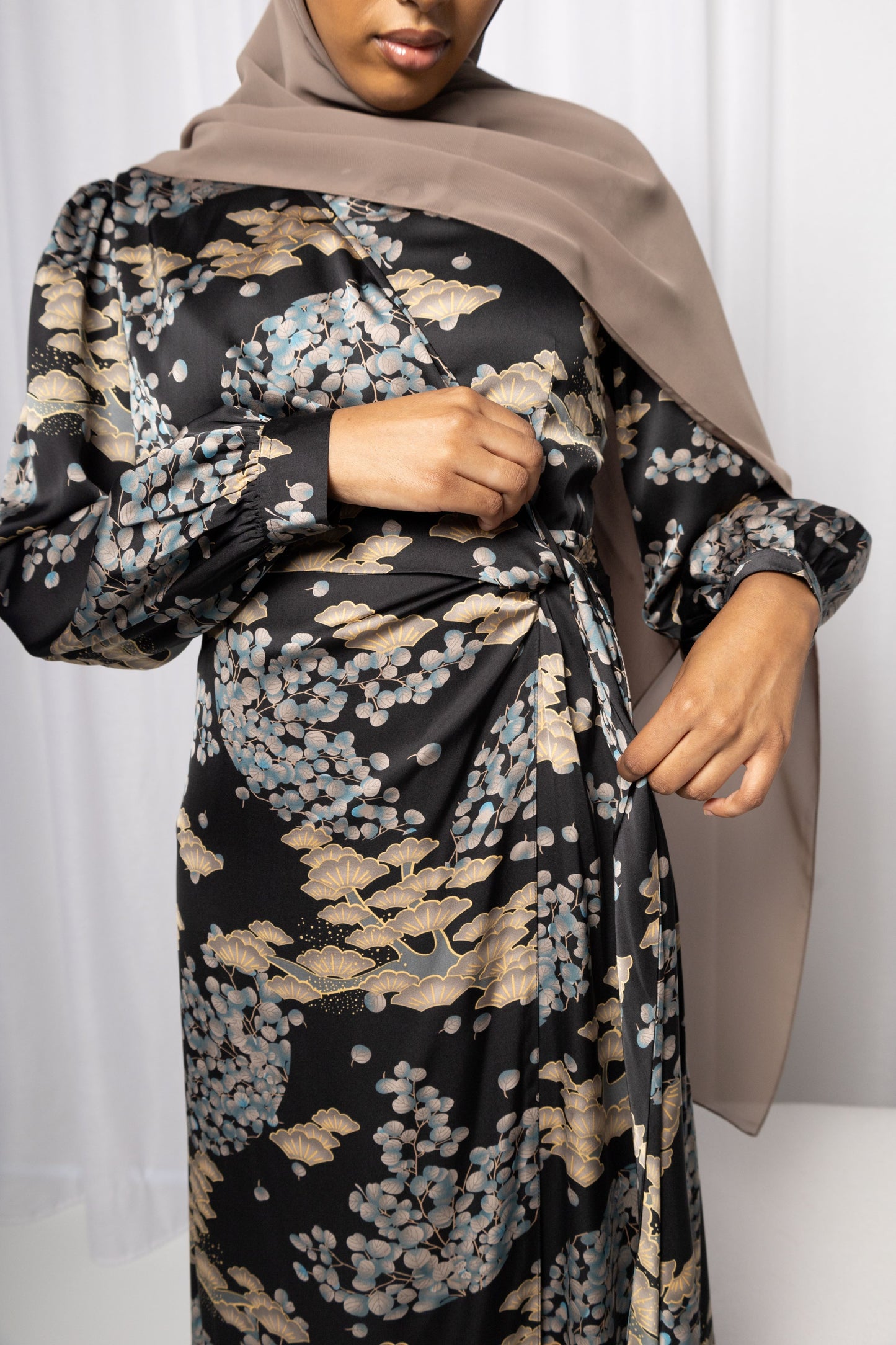 Firdaus Side Tie Dress