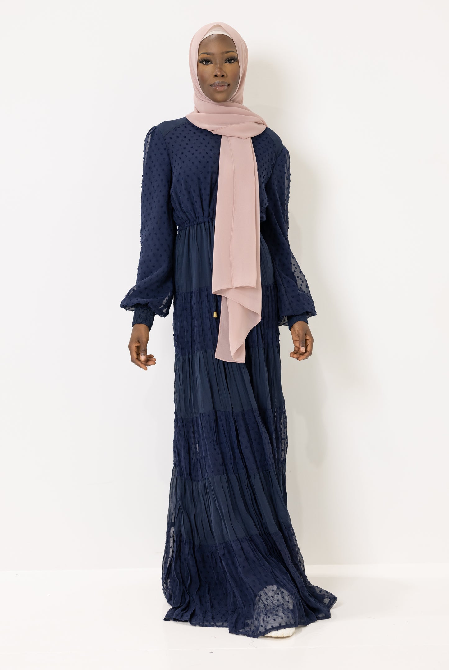 Two Tone Tiered Dress