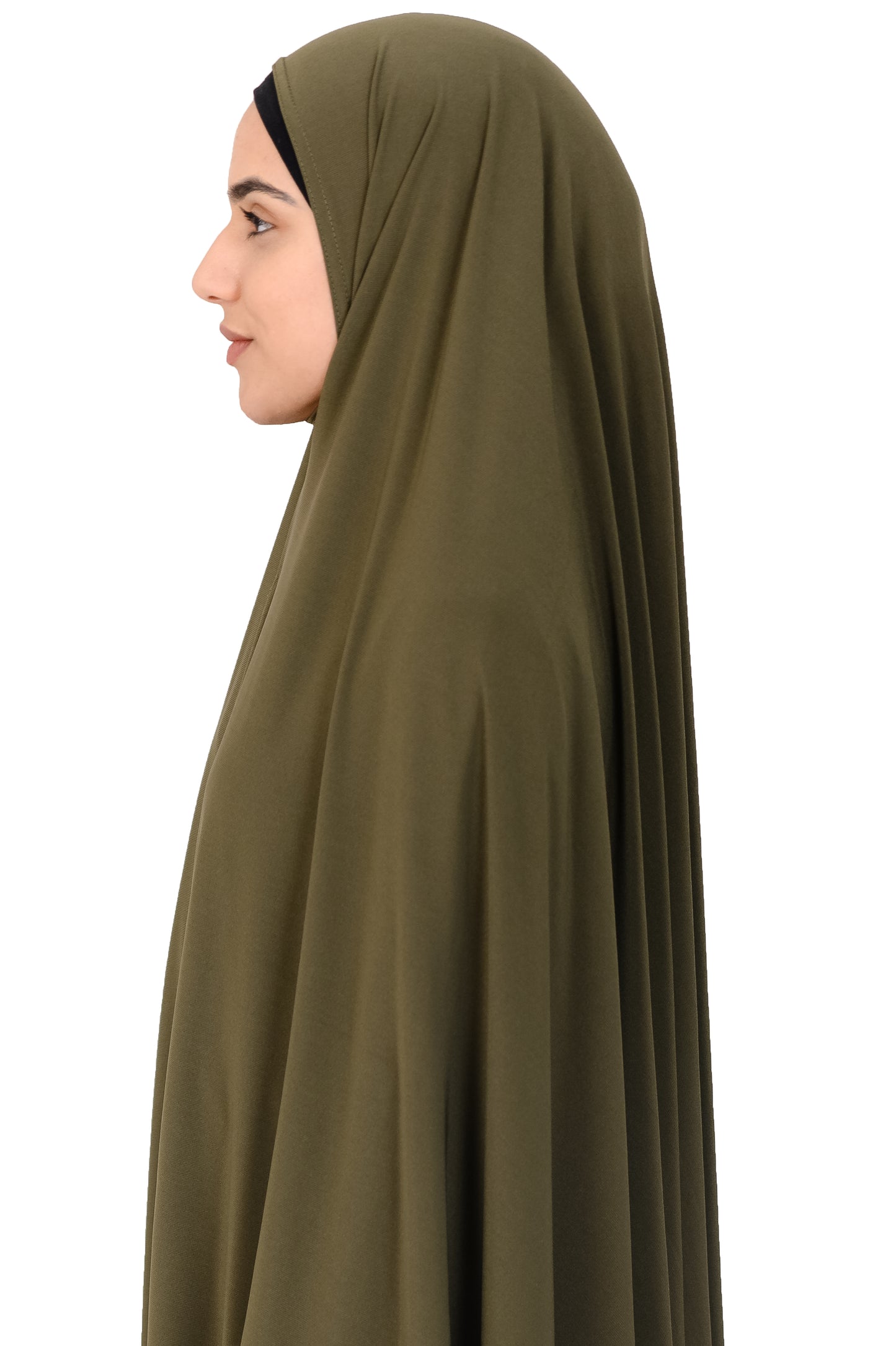 Xlong Standard Jelbab in Dark Khaki - Behind The Veil