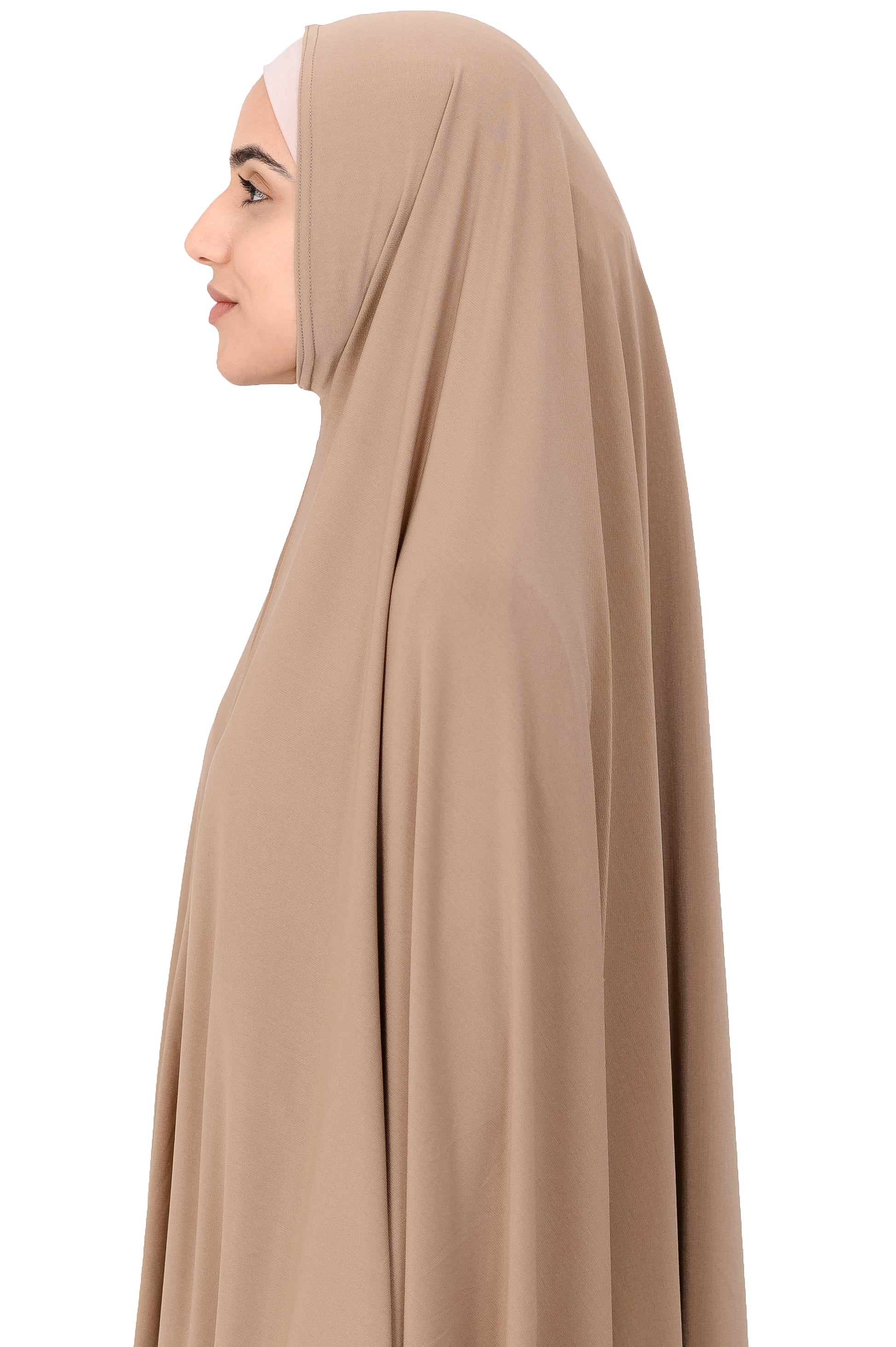 Xlong Standard  Jelbab in Peanut - Behind The Veil