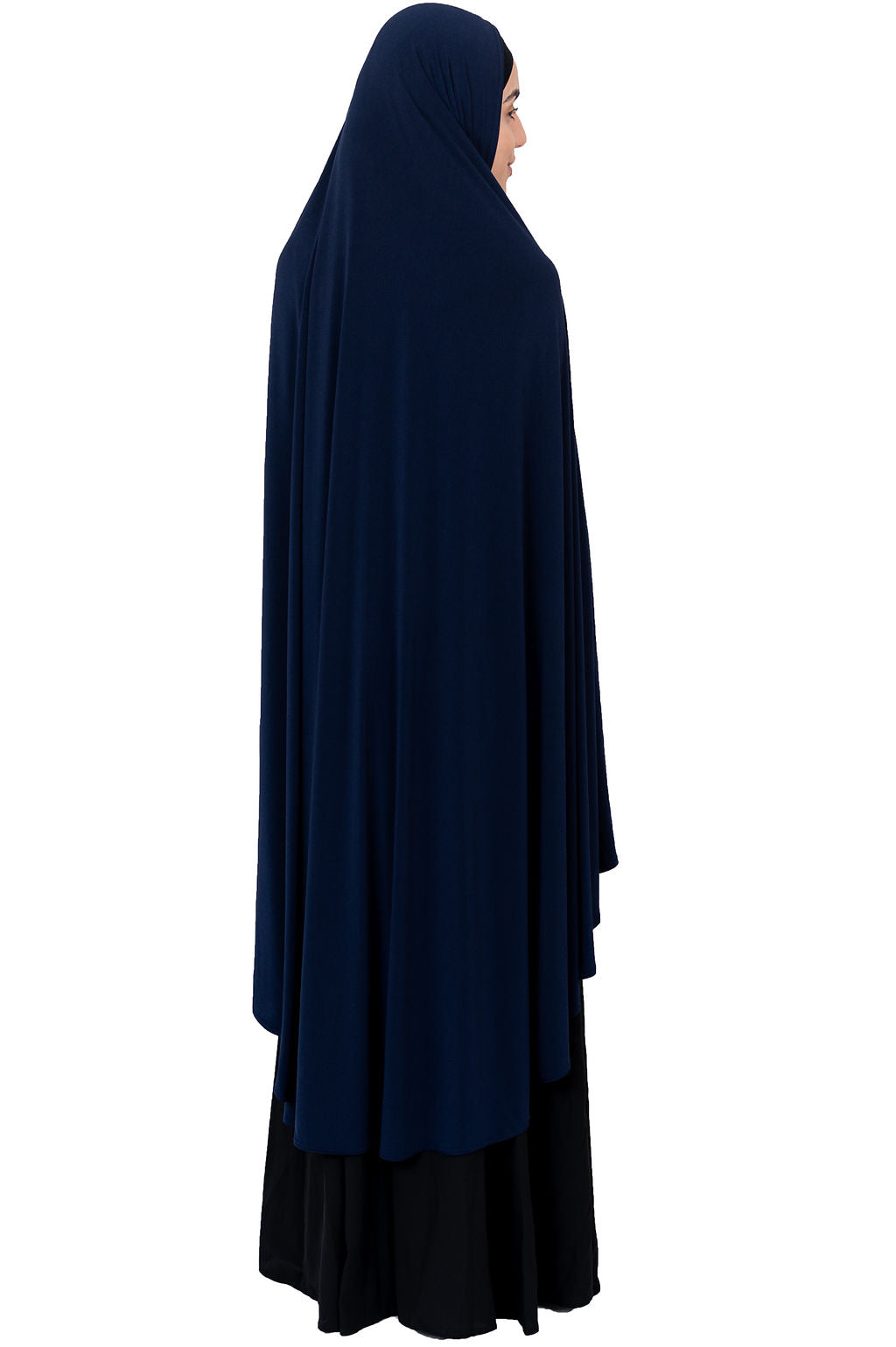 Xlong Standard Jelbab in Navy - Behind The Veil