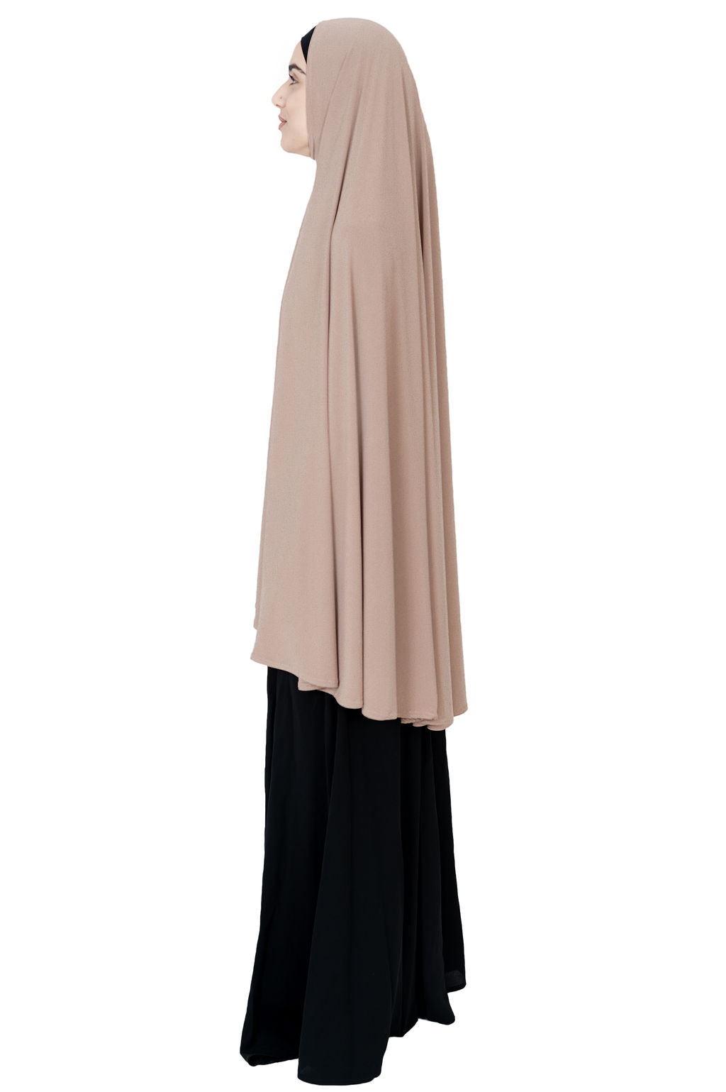 Standard Jersey Jelbab in Blush - Behind The Veil