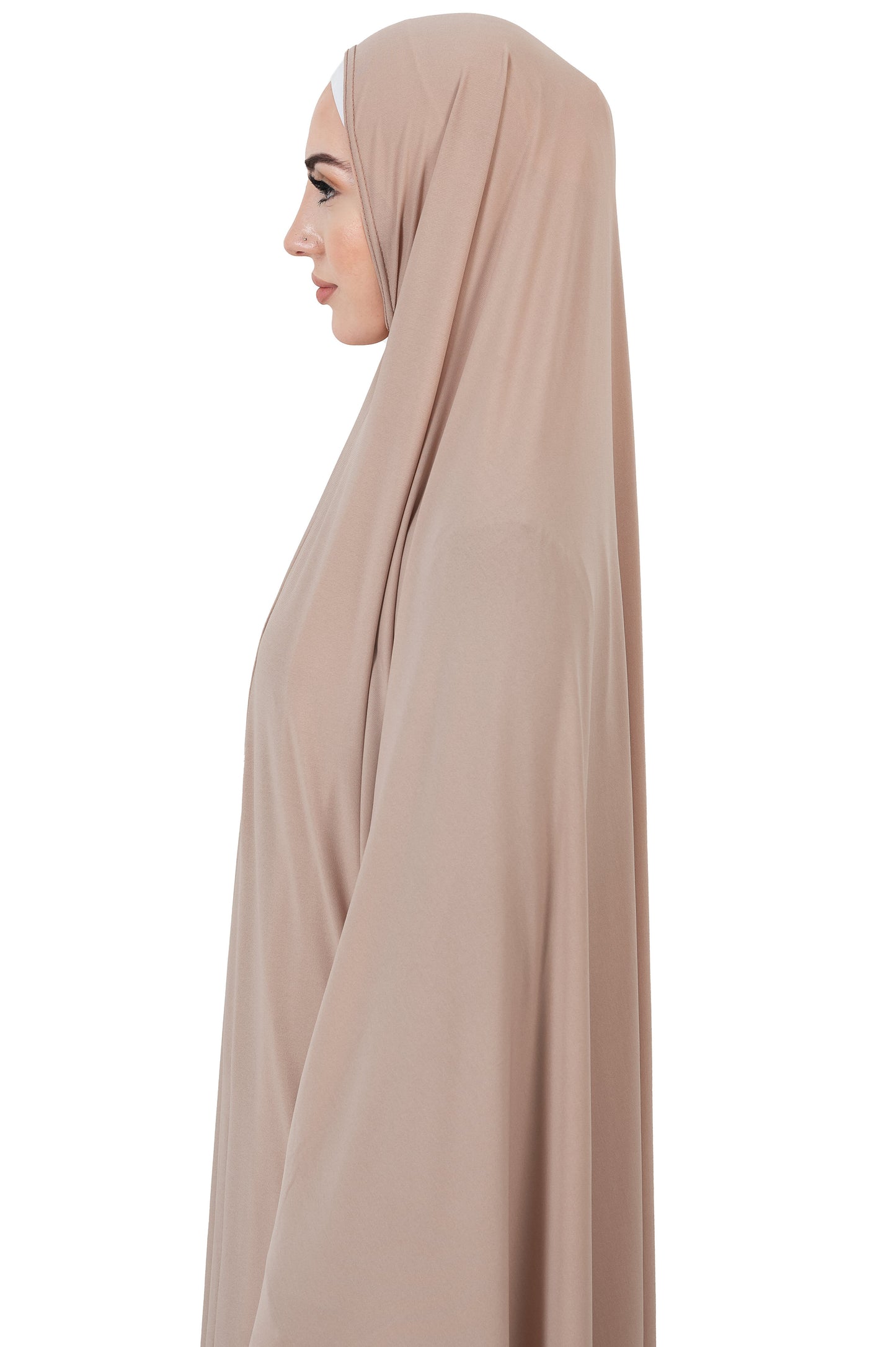 Standard Sleeved Jelbab in Ecru