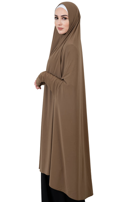 Long Sleeved Jelbab in Hazelwood