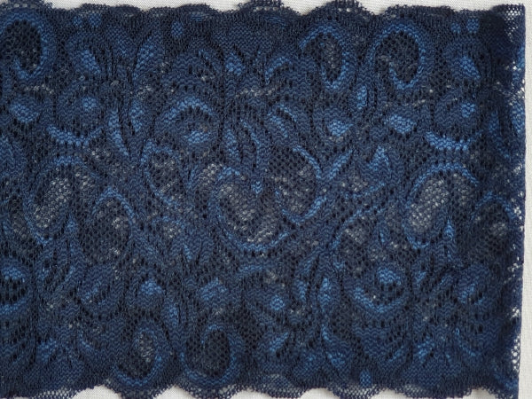 Lace Band in Navy - Behind The Veil