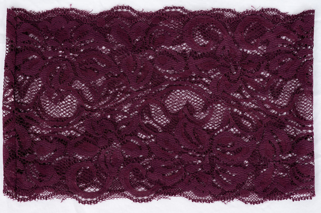 Lace Band in Deep Maroun - Behind The Veil