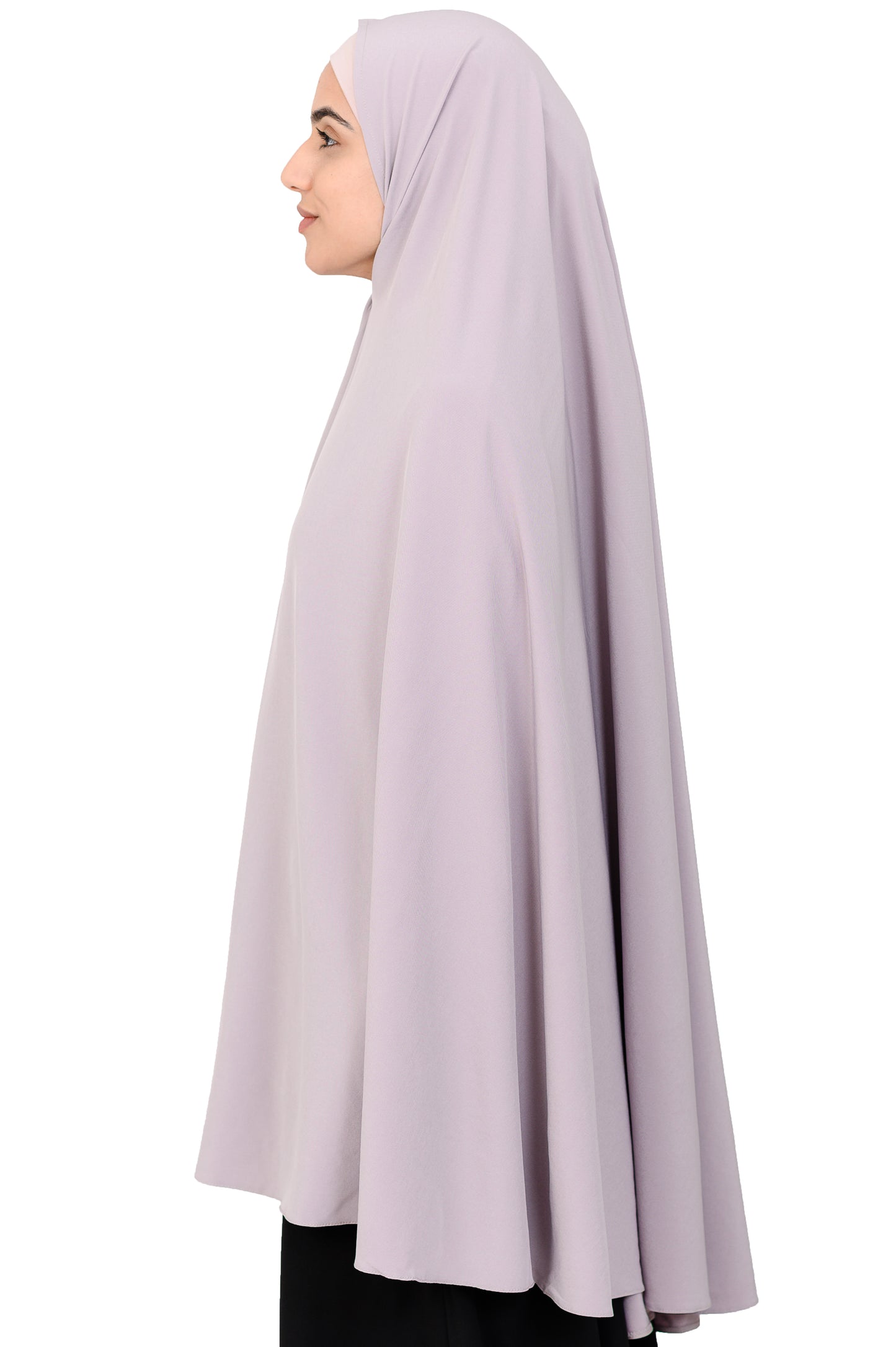 Microfibre Jelbab in Lavender Fog
