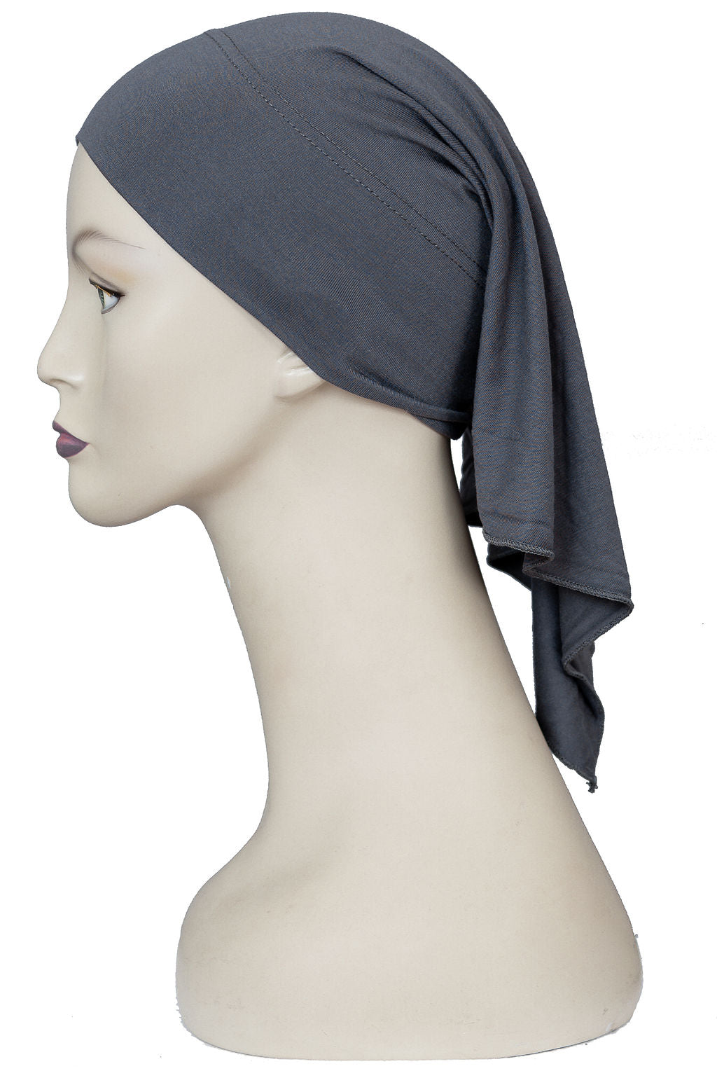 Open Cap in Dark Grey