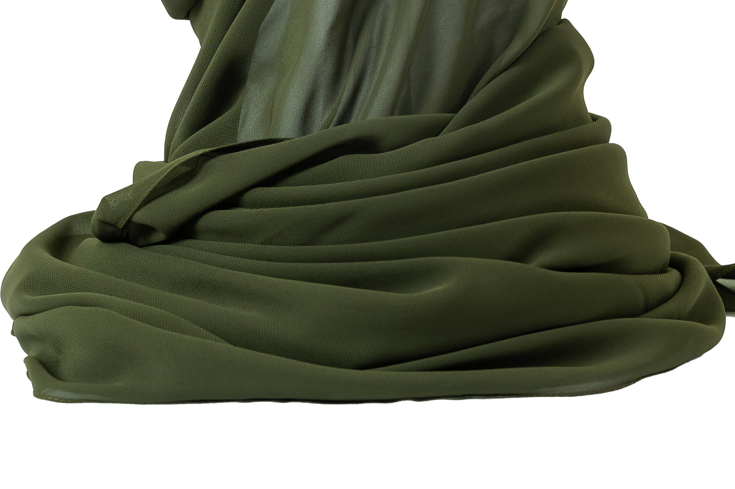 Chiffon Scarf in Khaki