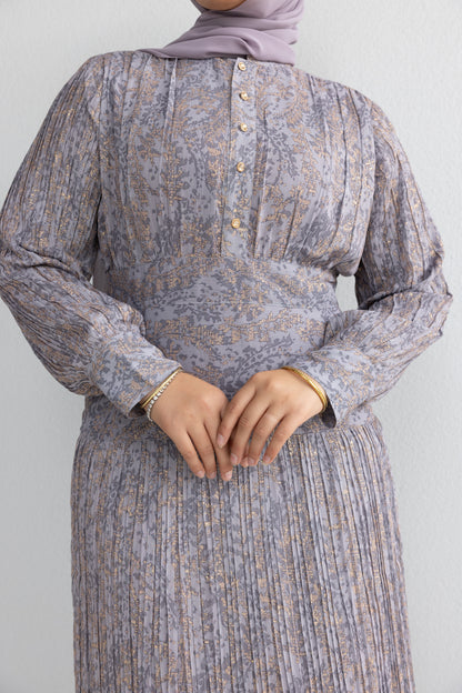 Zarah Soft Pleated Banded Dress
