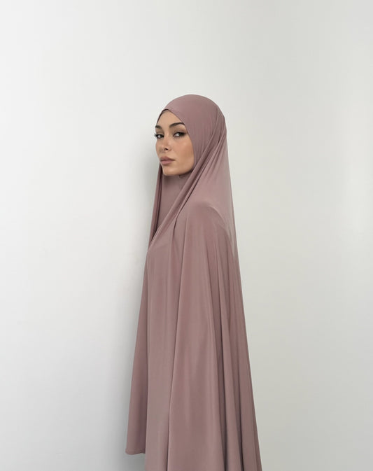 Long Sleeved Jelbab in Rose