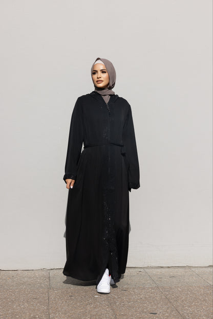 Hooded Loose Abaya
