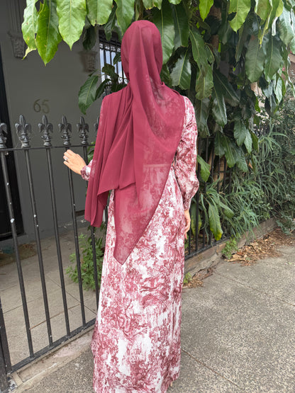 Nadyne Toile Print Shirt Dress (W26)