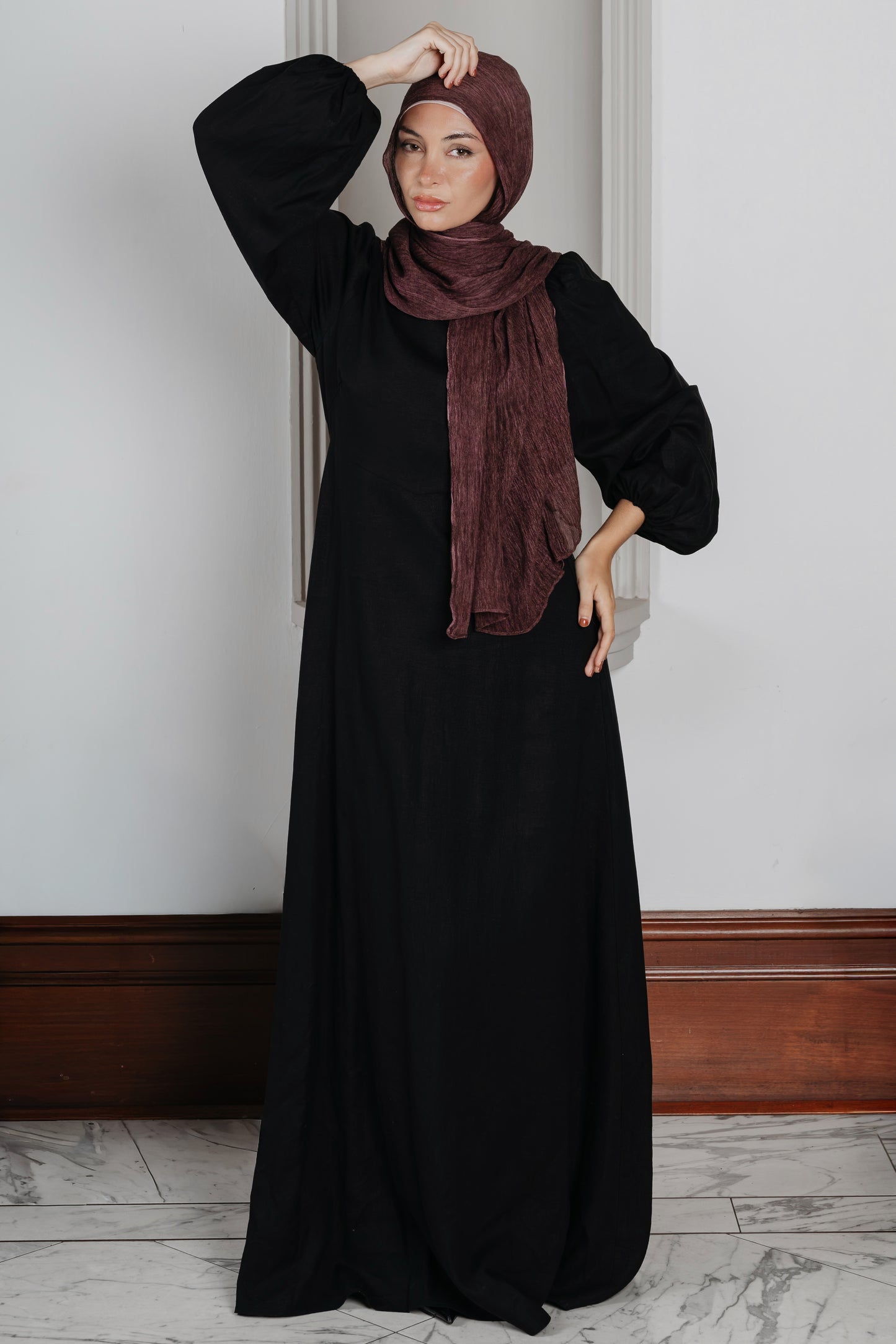 Daria Full Sleeved  in Light Linen (W31)