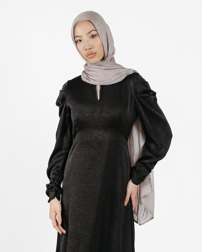 Yalina Leg Of Mutton Sleeve Dress (C237)