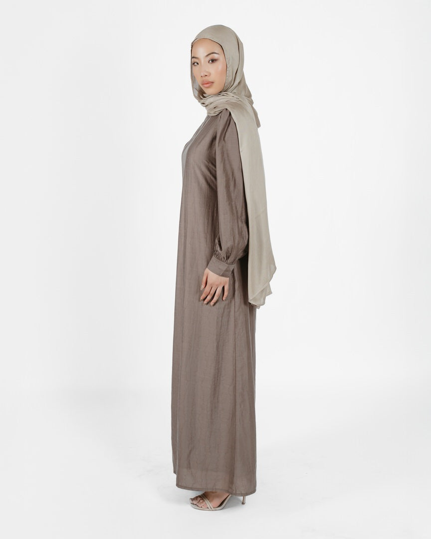 Najla Side Buttons Straight Style (C249)