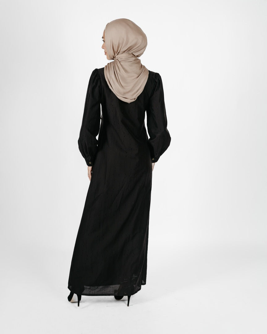 Najla Side Buttons Straight Style (C249)