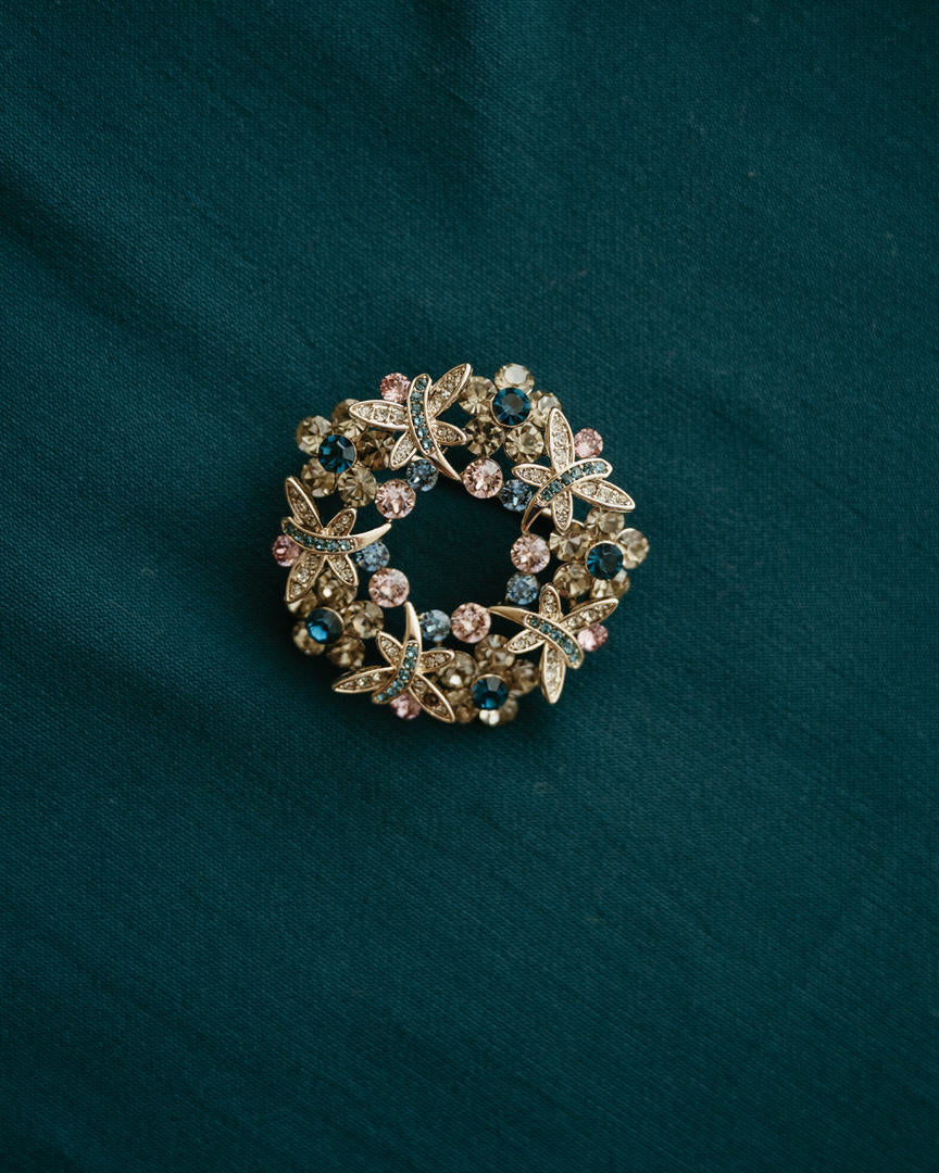 Round Brooch