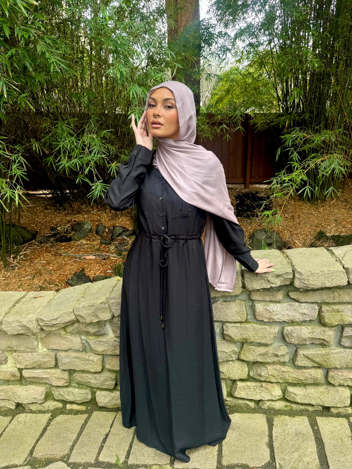 Yasmin Drawstring Linen Blend (W25)