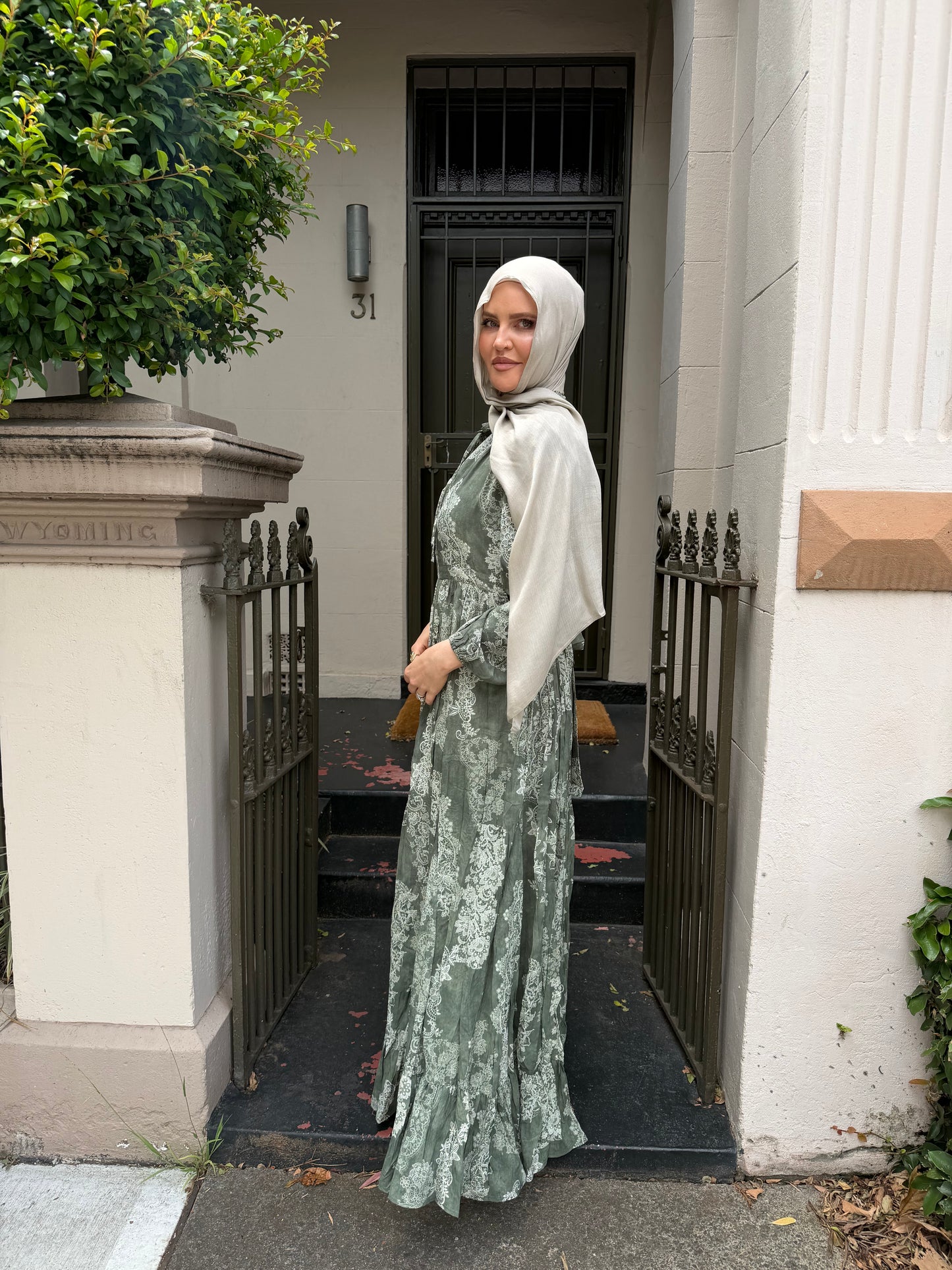 Soha Classic  Boho Toile Print (C254)