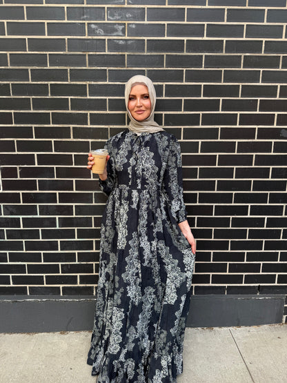 Soha Classic  Boho Toile Print (C254)