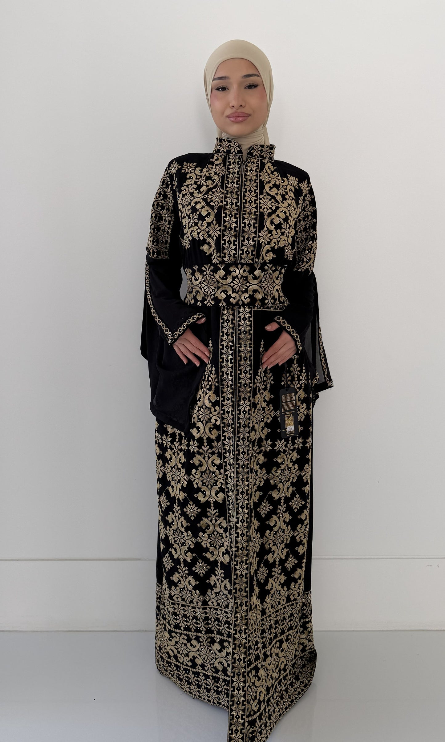 Palestinian Embroidered Abaya