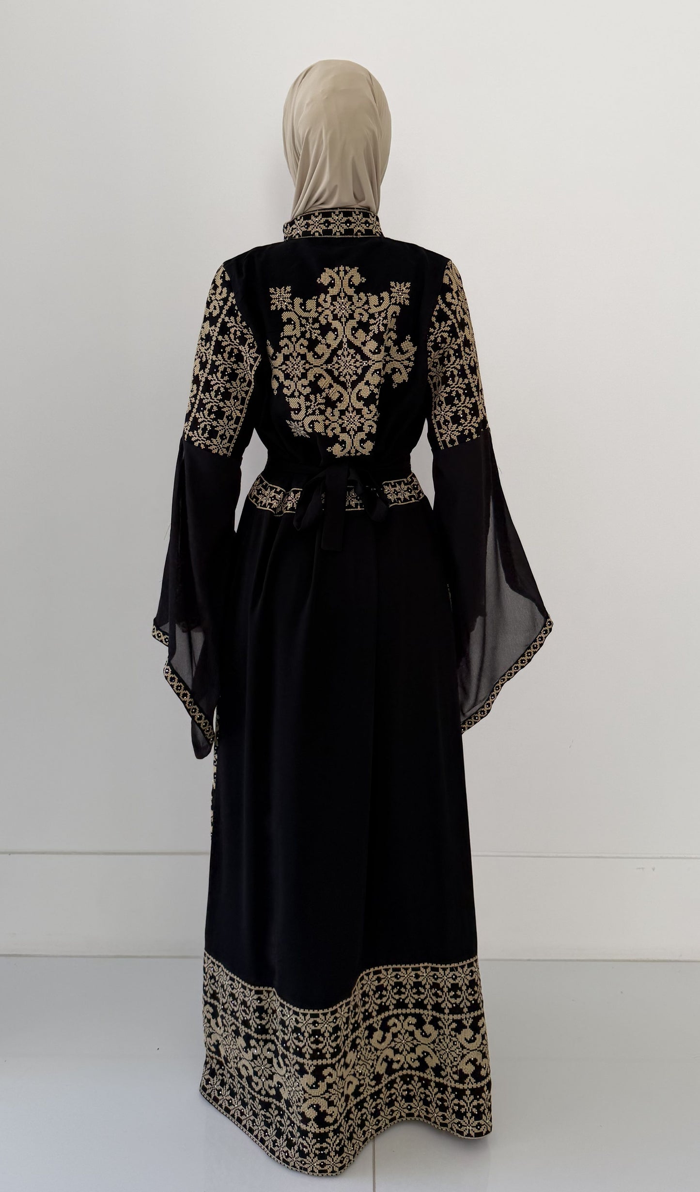 Palestinian Embroidered Abaya