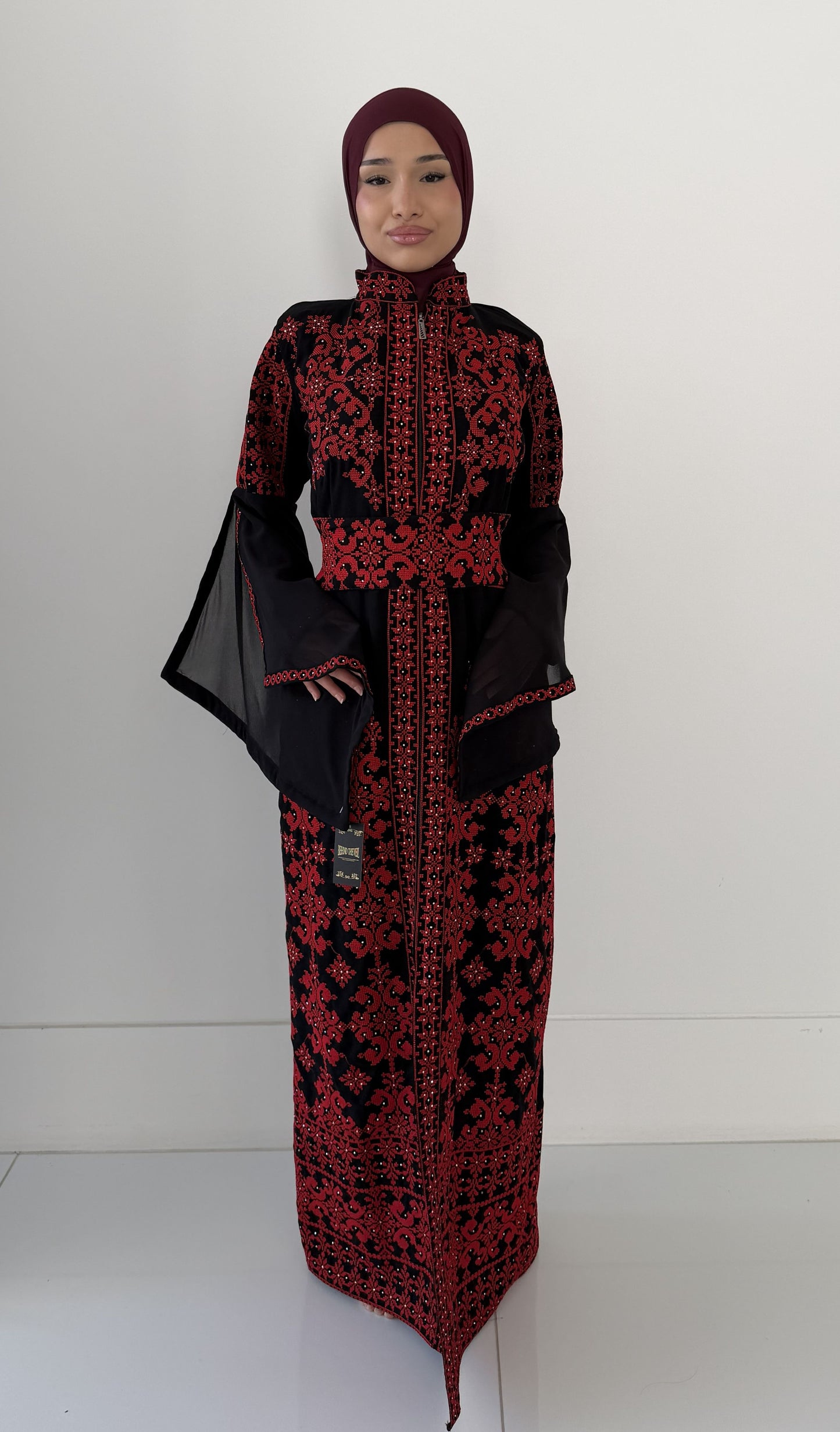 Palestinian Embroidered Abaya