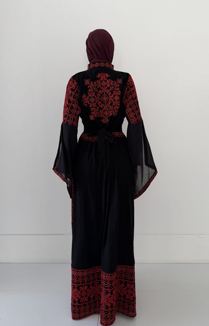Palestinian Embroidered Abaya