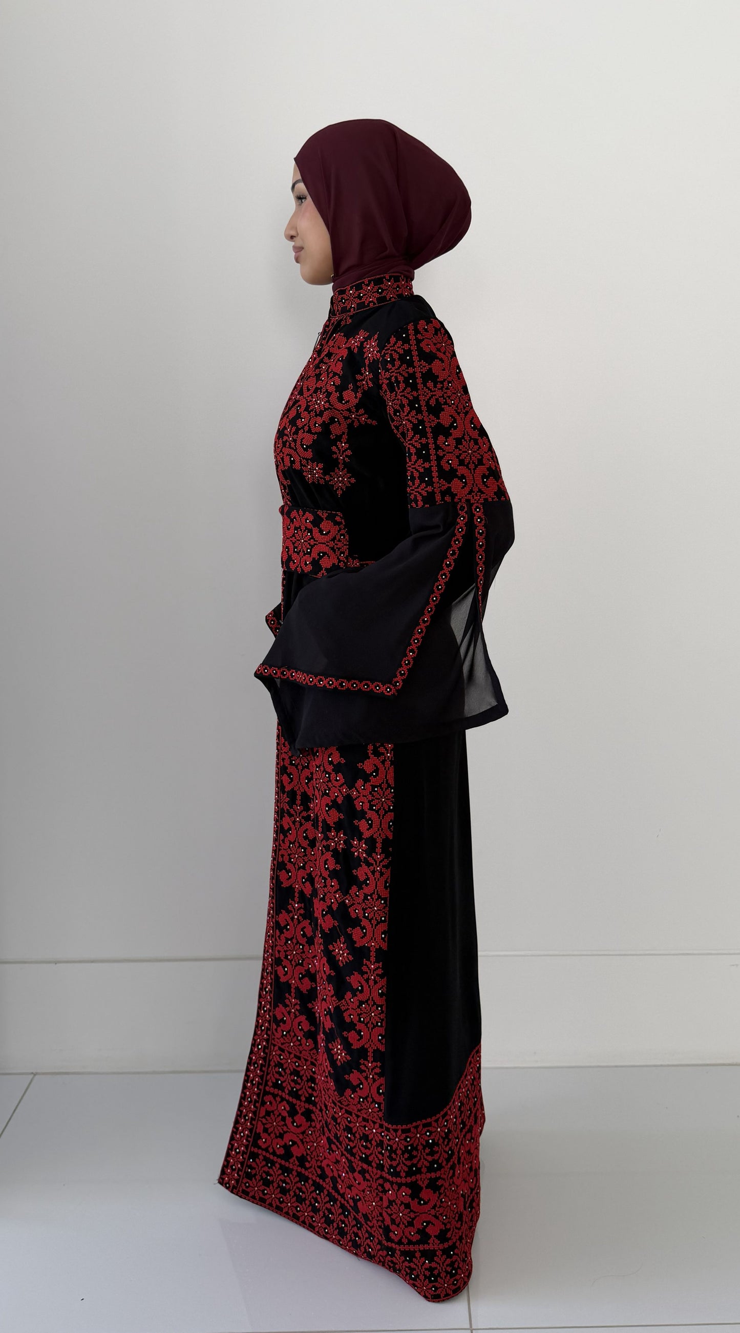 Palestinian Embroidered Abaya
