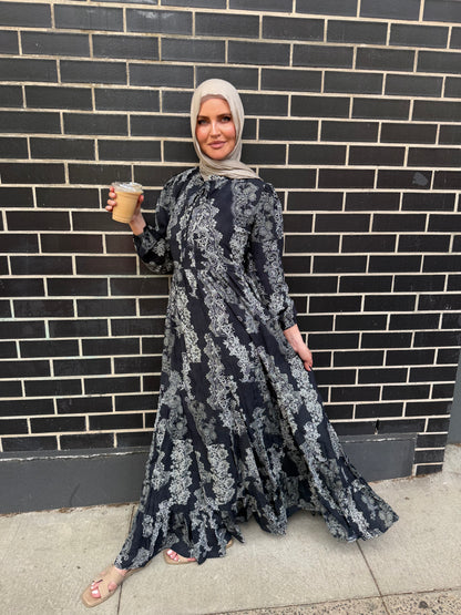 Soha Classic  Boho Toile Print (C254)