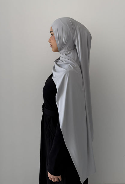 Premium Liquid Jersey Hijabs in Sky Blue