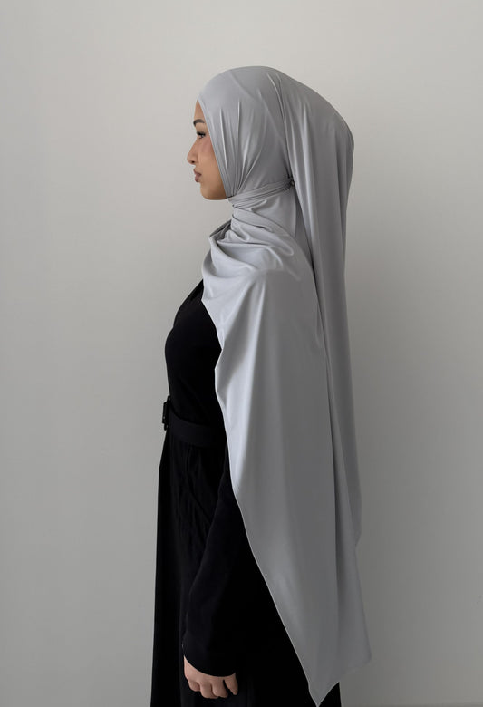 Premium Liquid Jersey Hijabs in Sky Blue