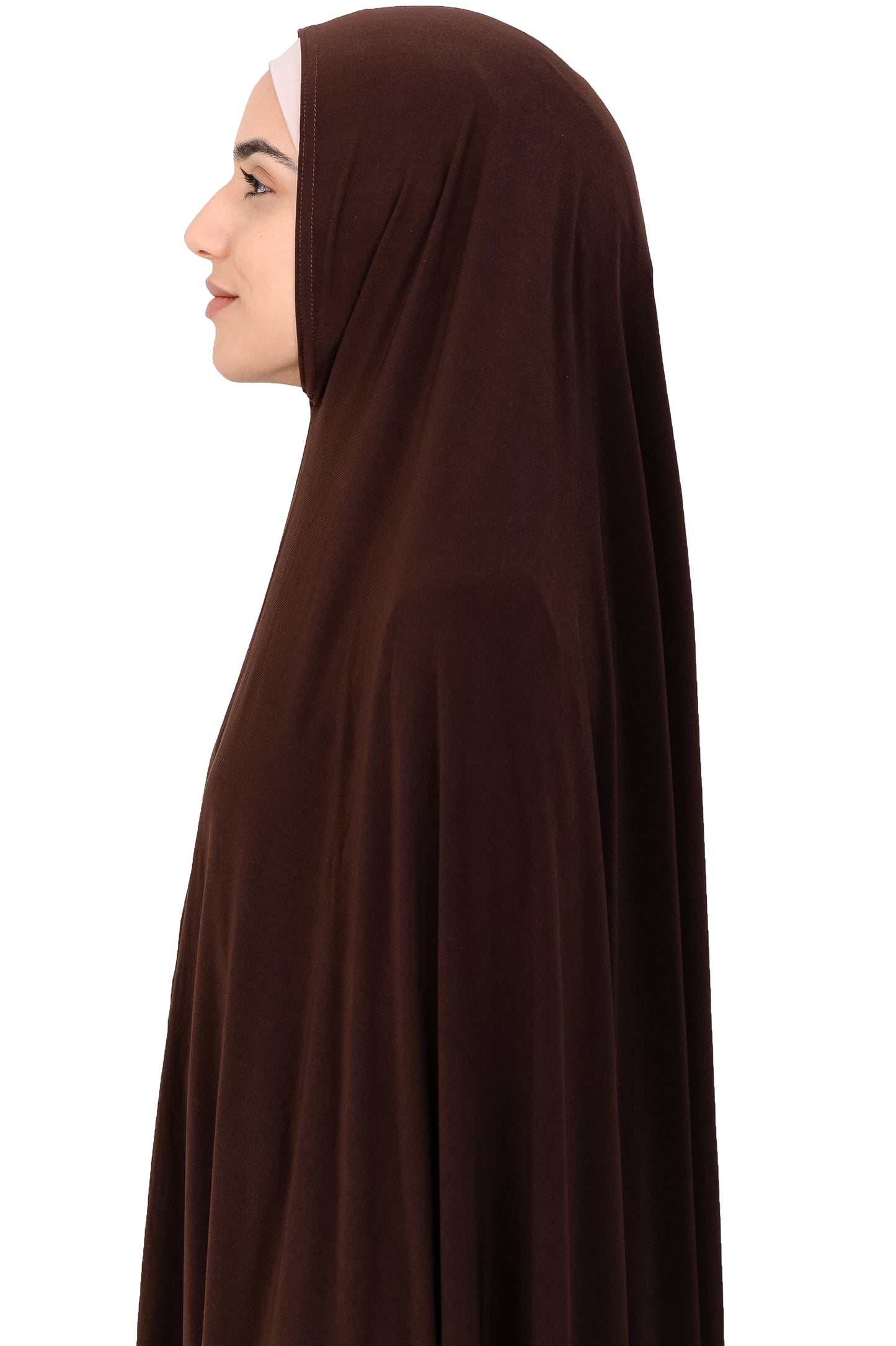 Xlong Standard Jelbab in Dark Brown - Behind The Veil