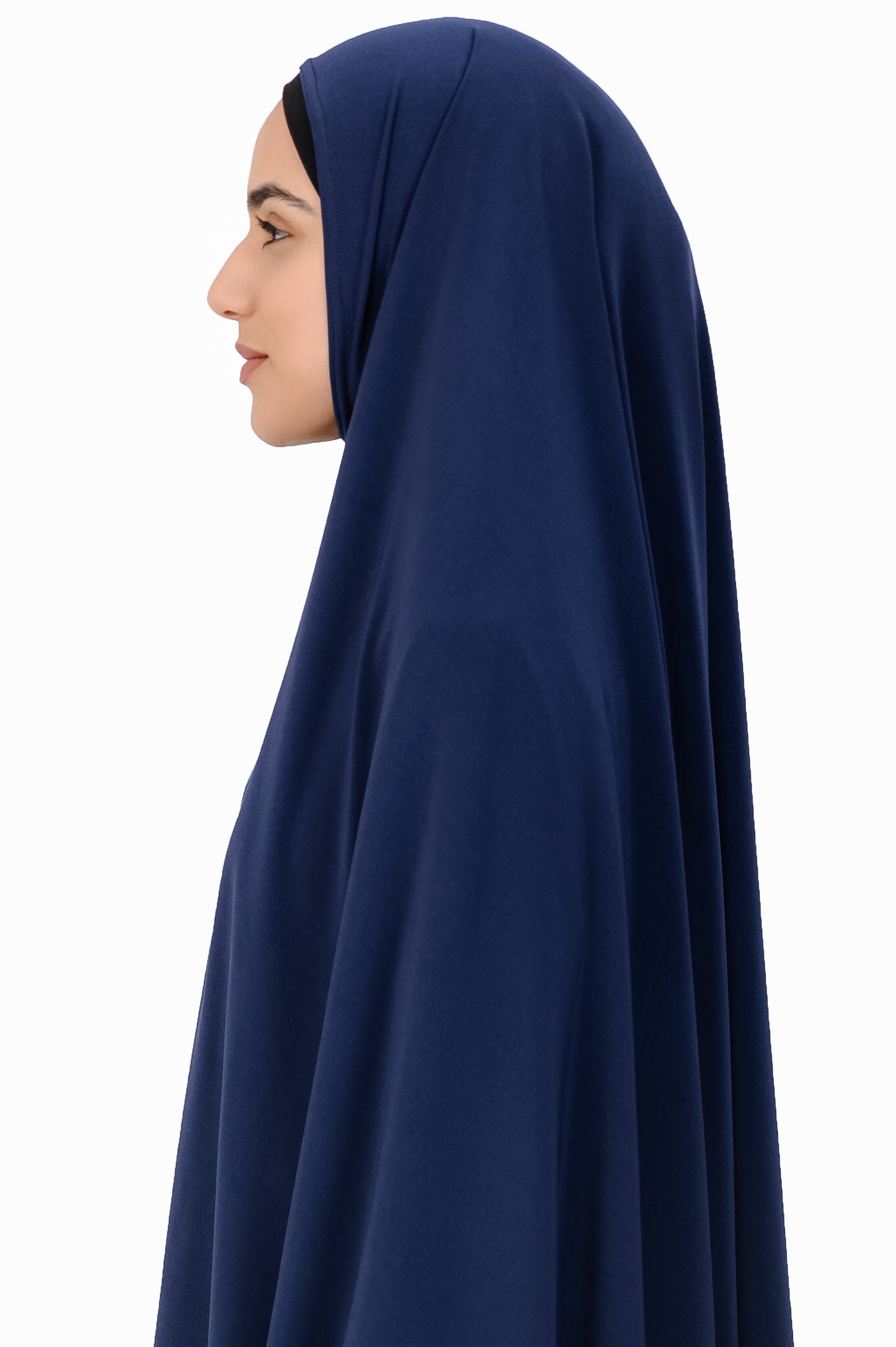 Long Sleeved Jelbab in Navy