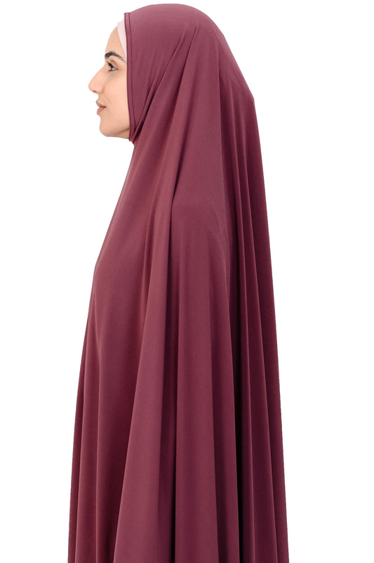 Standard Length Sleeved Jelbab in Boysenburry - Behind The Veil