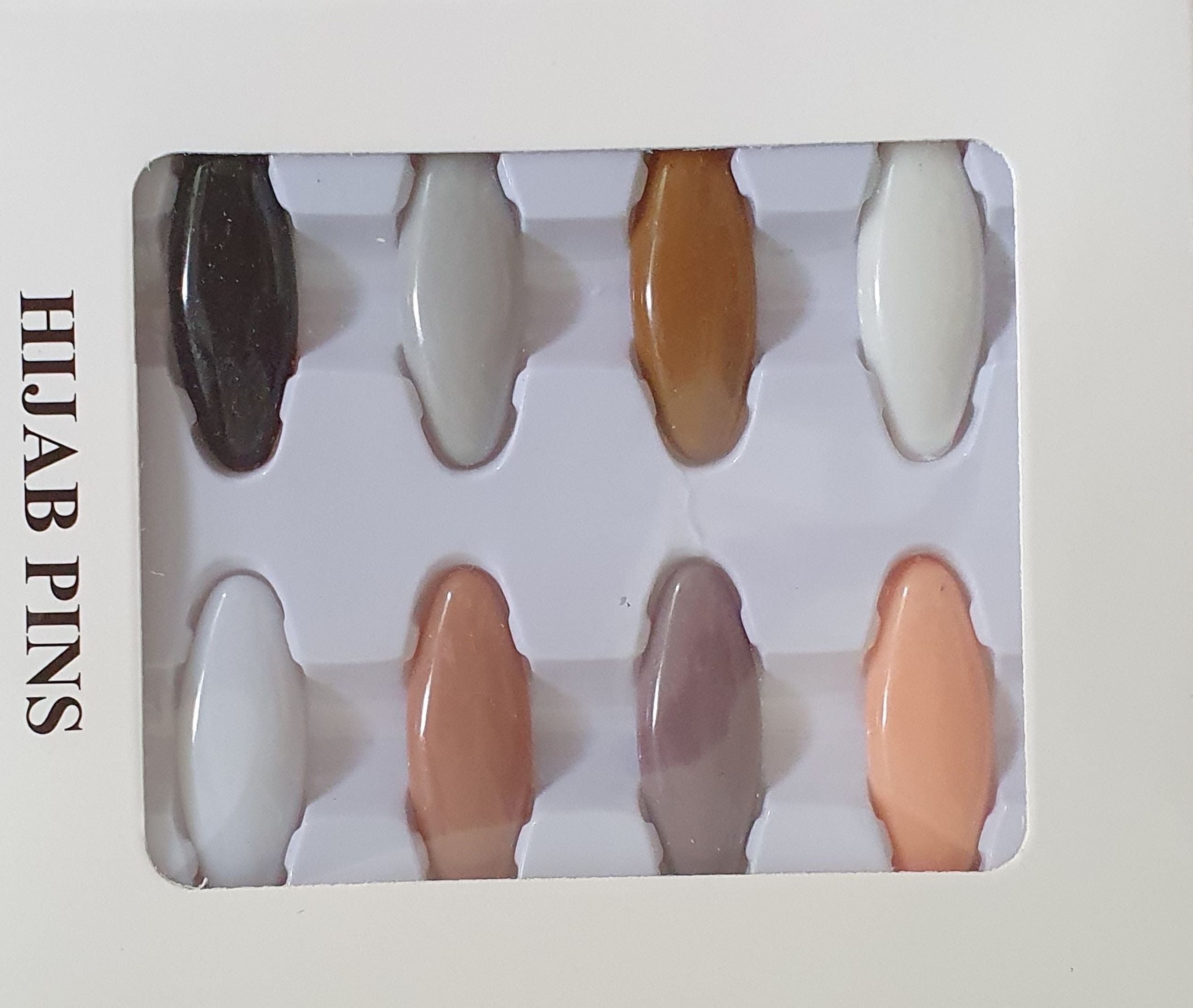 Scarf Using Scarf Pin Multiple Coloured Scarf Pins Pack – Behind The Veil
