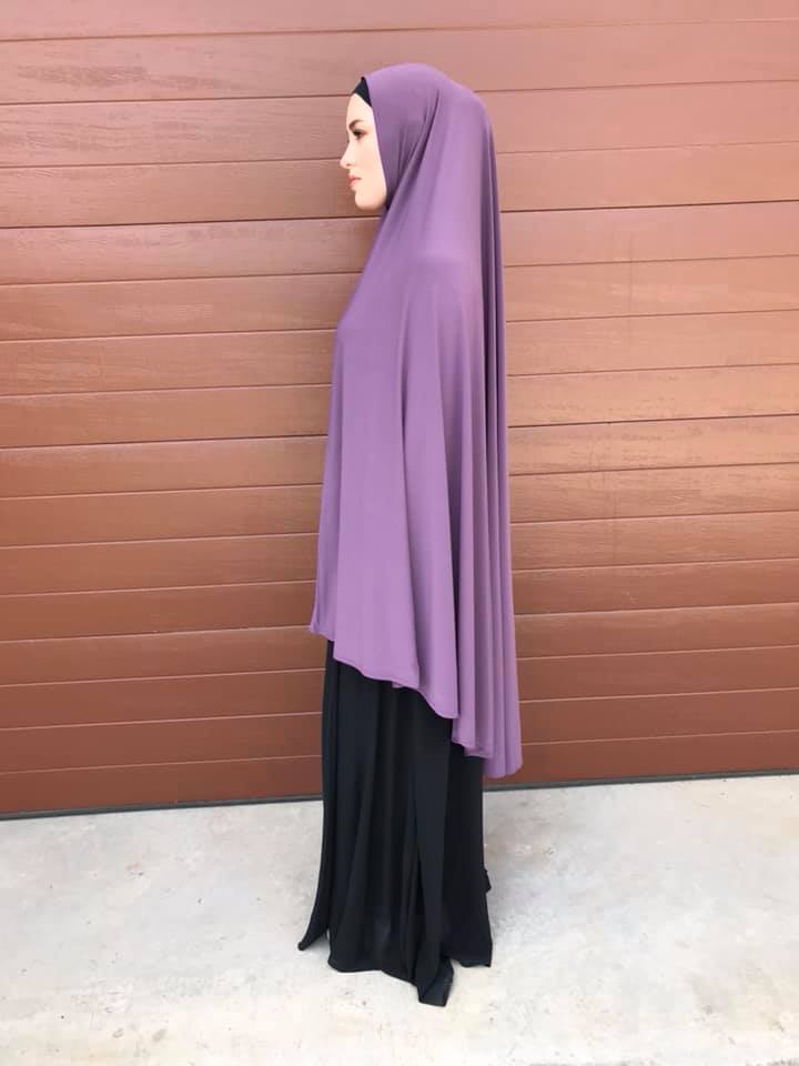 Xlong Standard Jelbab in Light Purple - Behind The Veil