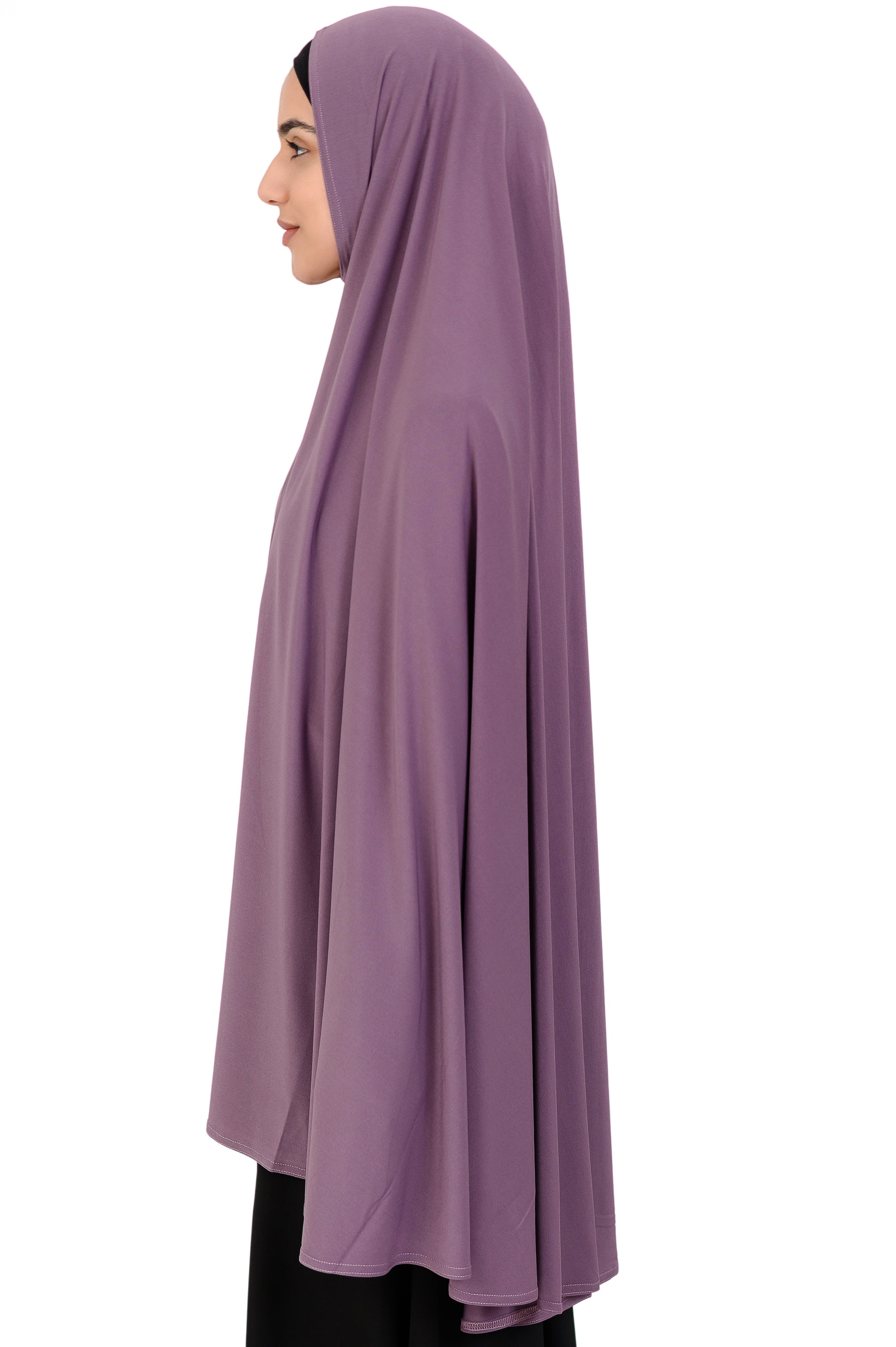 Standard Jersey Jelbab in Light Purple - Behind The Veil