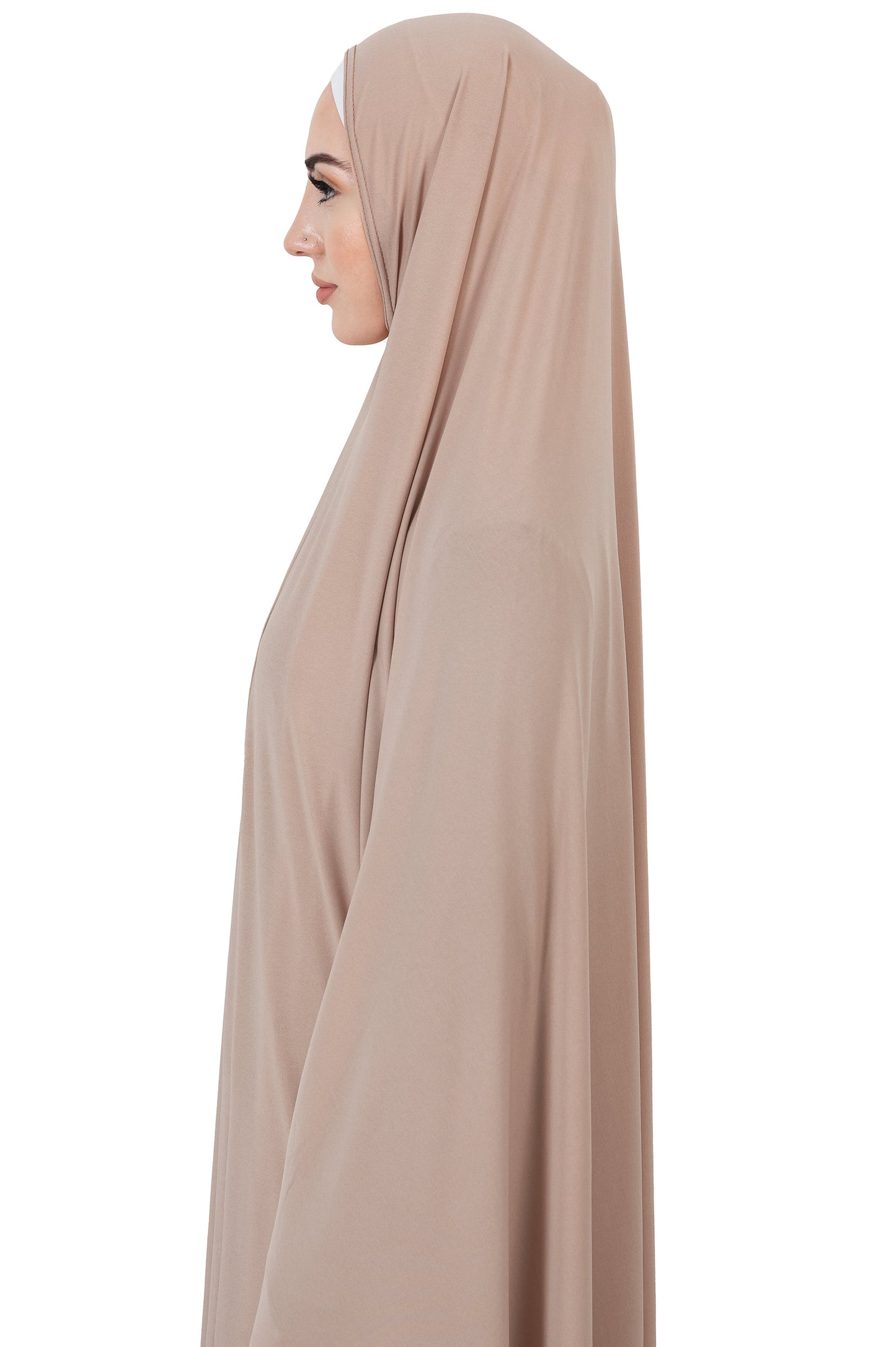 Standard Sleeved Jelbab in Ecru
