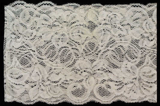 Lace Band in  Silver White - Behind The Veil