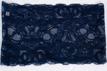 Lace Band in Navy - Behind The Veil
