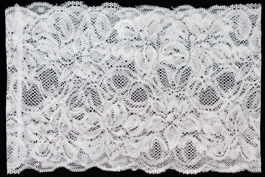 Lace Band in White - Behind The Veil