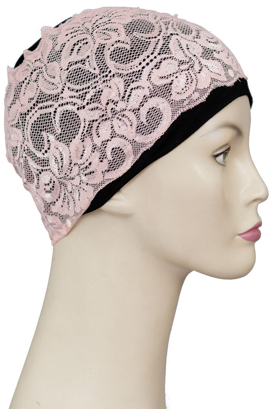 Lace Band in Pink - Behind The Veil